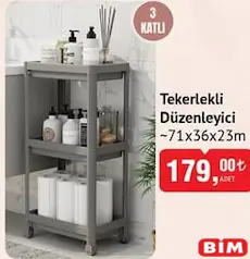 TEKERLEKLİ DÜZENLEYİCİ 3 KATLI